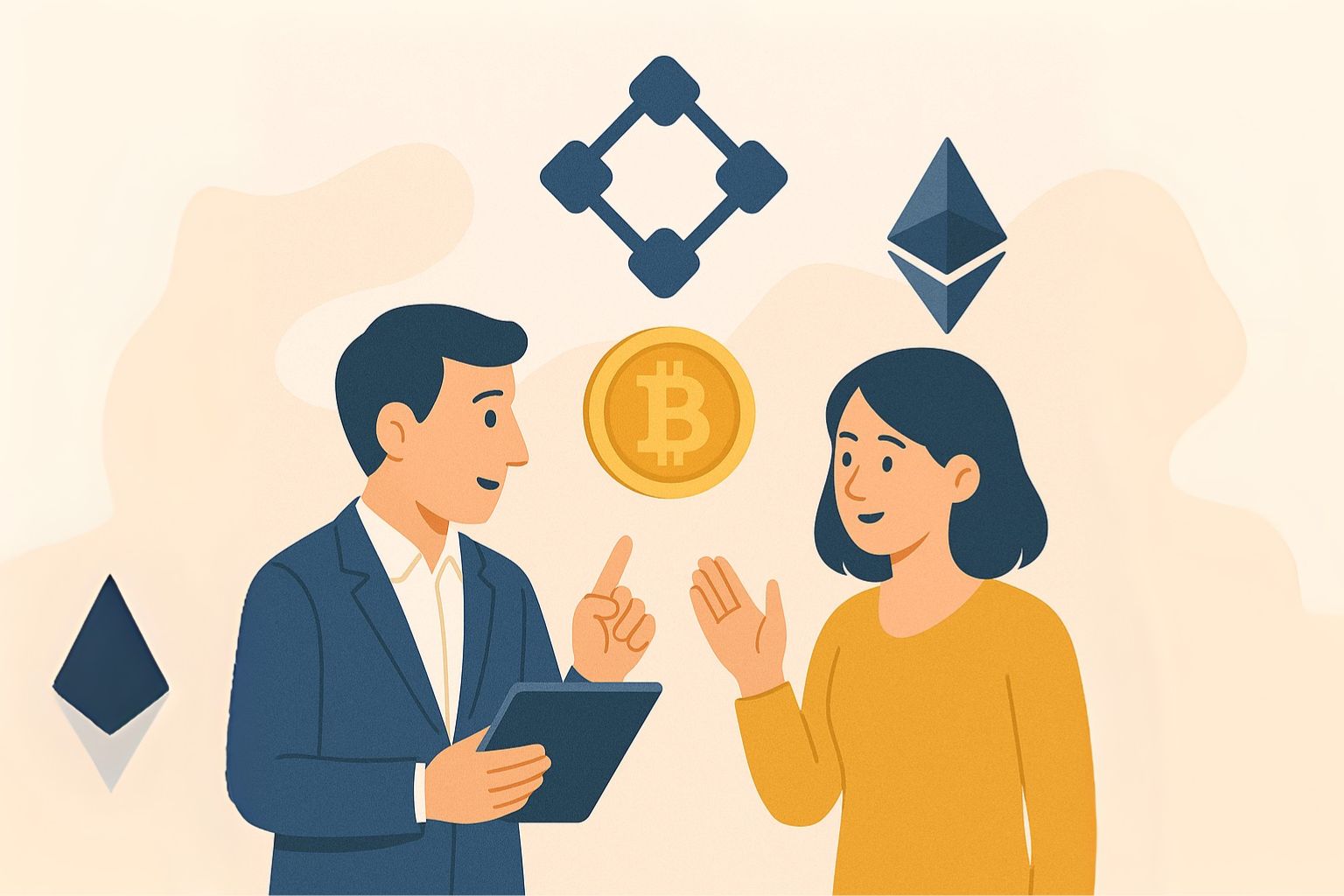 Utilisation de la blockchain en entreprise pour la transparence et l’efficacité.